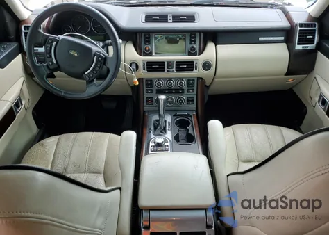 2008 Land Rover Range Rover Hse from USA, damaged, VIN SALMF15498A289167